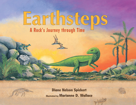 Paperback Earthsteps: A Rock's Journey Through Time Book