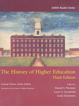 Paperback The History of Higher Education Book