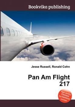 Paperback Pan Am Flight 217 Book