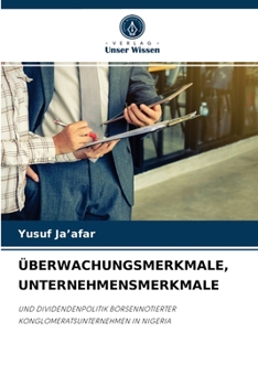 Paperback Überwachungsmerkmale, Unternehmensmerkmale [German] Book