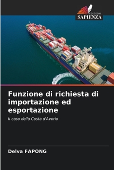 Paperback Funzione di richiesta di importazione ed esportazione [Italian] Book