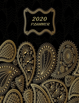 Paperback 2020 Planner: Beautifully Designed Personal Planner for 2020, Diary, Organizer, Calendar with Daily, weekly and Monthly View Book