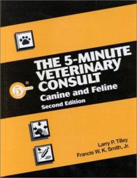 Hardcover 5-Minute Veterinary Consult: Canine and Feline Book
