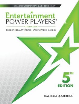 Hardcover Entertainment Power Players: Edition 5 Directory Book