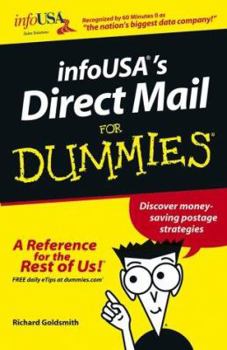 Paperback Direct Mail for Dummies (InfoUSA;s) Book