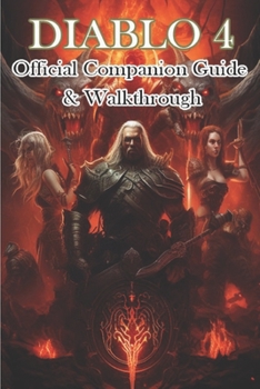 Paperback Diablo 4 Official Companion Guide & Walkthrough Book