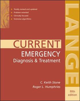 Paperback Current Emergency Diagnosis & Treatment Book