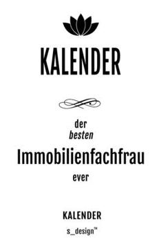 Kalender für Immobilienfachmänner / Immobilienfachmann / Immobilienfachfrau: Wochen-Planer 2020 / Tagebuch / Journal für das ganze Jahr: Platz für ... Erinnerungen und Sprüche (German Edition)