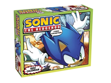 Calendar Sonic the Hedgehog Comic Collection 2023 Day-To-Day Calendar Book