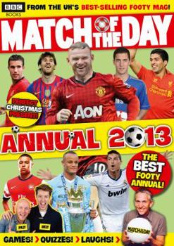 Hardcover Match of the Day Annual 2013 Book