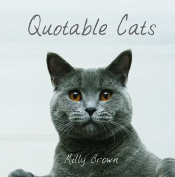 Hardcover Quotable Cats Book