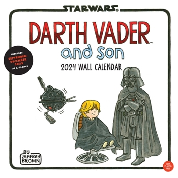 Calendar Star Wars Darth Vader and Son 2024 Wall Calendar Book
