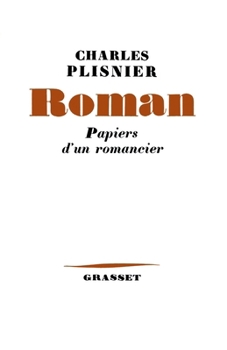 Paperback ROMAN - Papiers d'un romancier [French] Book