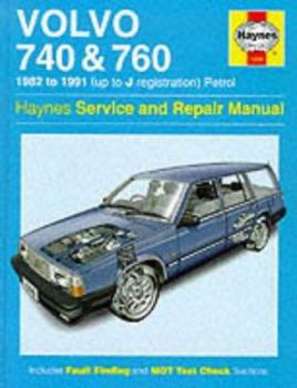 Hardcover Volvo 740 & 760 Book