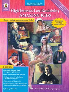 Paperback Amazing Kids: High-Interest/Low-Readability Nonfiction Book