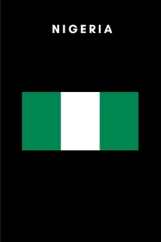 Paperback Nigeria: Country Flag A5 Notebook to write in with 120 pages Book