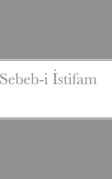 Hardcover Sebeb-Istifam [Turkish] Book