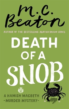 Paperback Death of a Snob (Hamish Macbeth) Book
