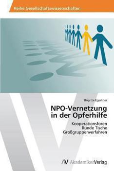 Paperback NPO-Vernetzung in der Opferhilfe [German] Book