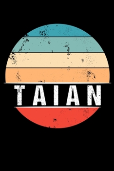 Paperback Taian: 100 Pages 6 'x 9' - Travel Journal or Notebook Book