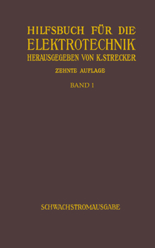 Paperback Hilfsbuch Für Die Elektrotechnik: Schwachstromausgabe (Fernmeldetechnik) [German] Book