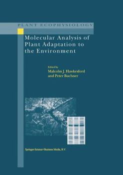 Paperback Molecular Analysis of Plant Adaptation to the Environment Book