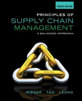 Hardcover Principles of Supply Chain Management: A Balanced Approach Book