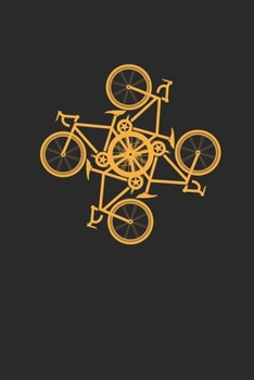 Bicycles: Cycle Sport Notebook, Dotted Bullet (6" x 9" - 120 pages) ~ Sports Themed Notebook for Daily Journal, Diary, and Gift