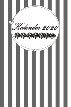Kalender 2020: SCH�NE GESCHENKIDEE // Grey // Taschenkalender zum ausf�llen 150 Seiten // 6x9 (15,20cm x 22,80cm) Wundersch�nes Softcover gl�nzend / undatiert / Jeder Tag eine eigene Seite - Schreibwa