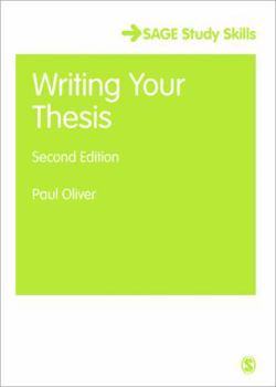 Paperback Writing Your Thesis Book