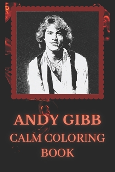 Paperback Andy Gibb Coloring Book: Art inspired By An Iconic Andy Gibb Book