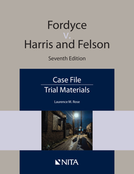 Paperback Fordyce v. Harris and Nelson: Case File Book