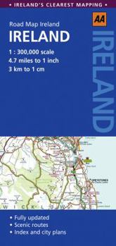 Map AA Road Map Ireland Book