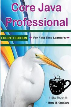 Paperback Core Java Professional: For First Time Learner's Book