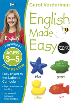 Paperback English Made Easy Preschool Early Reading Ages 3-5ages 3-5 Preschool Book