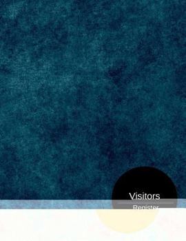 Paperback Visitors Register: Visitor Log Book & Register, Login Notebook, Record Guest Sign-In, Register Book. Includes Sections For Date, Visitor, Book