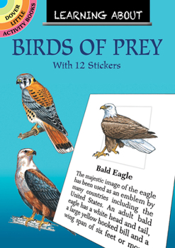 Paperback Learning about Birds of Prey [With 12 Full-Color] Book