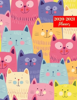 Paperback 2020-2021 Planner: Pretty Two Year Personal Journal Week Planners & Goal Planner Organizer - Weekly & Monthly Dated Agenda Book and To Do Book