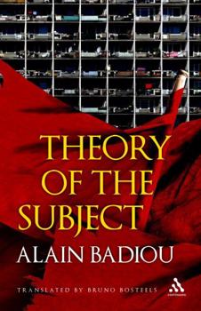 Hardcover Theory of the Subject Book