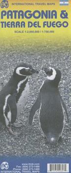 Patagonia 1:2M & Tierra del Fuego 1:750,000 Travel Map (Itm)