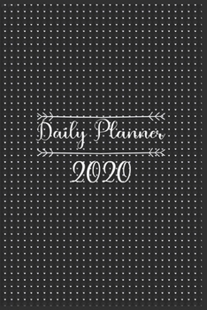 Paperback Daily Planner 2020: daily planner with to do list for organization - daily planner with hourly schedule - daily planner 2020 one page per Book