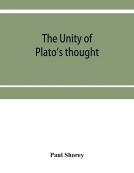 Paperback The unity of Plato's thought Book