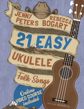 Paperback 21 Easy Ukulele Folk Songs Book