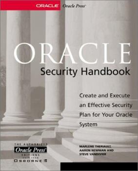 Paperback Oracle Security Handbook Book
