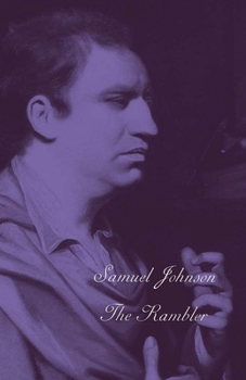 Hardcover The Works of Samuel Johnson, Vols 3-5: The Rambler Book