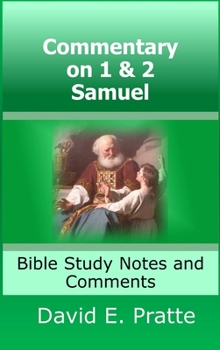 Hardcover Commentary on 1& 2 Samuel: Bible Study Notes and Comments Book
