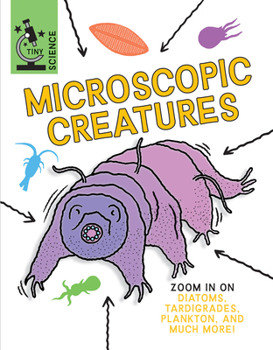 Library Binding Microscopic Creatures Book