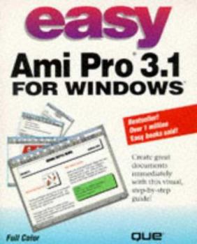 Paperback Easy Ami Pro 3 1 for Windows Book