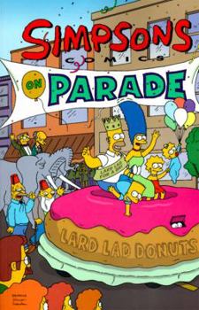 Paperback Simpsons Comics on Parade Book