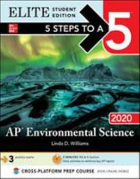 Paperback 5 Steps to a 5: AP Environmental Science 2020 Elite Student Edition Book